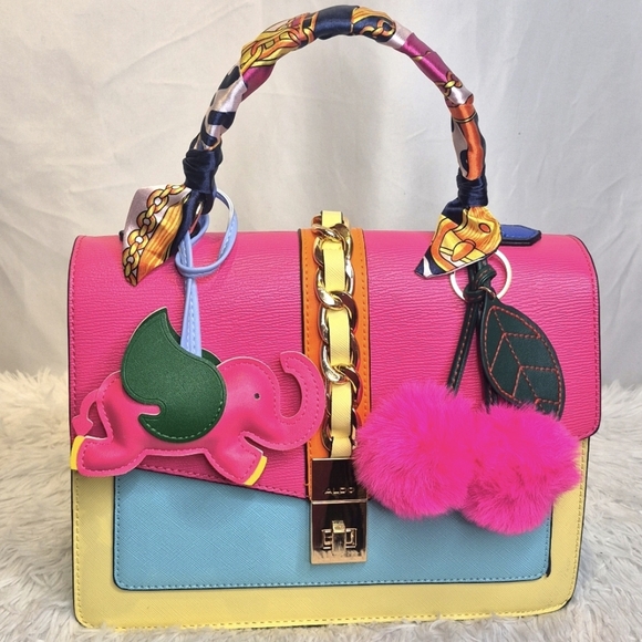 Handbags - ALDO Colorblock Handbag 🩷🧡💙💛